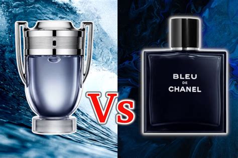 chanel bleu vs invictus|Invictus vs Bleu de Chanel: Battle of the Freshies .